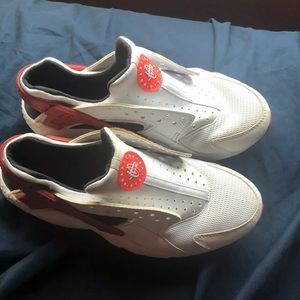White, red, blue Huarache by Nike size 5.5